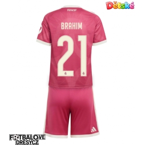 Real Madrid Brahim Diaz #21 Dětské Alternativní dres komplet 2026-27 Krátký Rukáv (+ trenýrky)